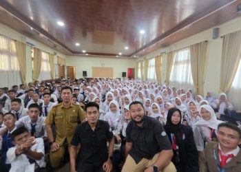 Waspada Rekrutmen Lewat Medsos dan Game, Satgaswil Sumsel Edukasi Ribuan Pelajar Baru