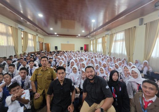 Waspada Rekrutmen Lewat Medsos dan Game, Satgaswil Sumsel Edukasi Ribuan Pelajar Baru