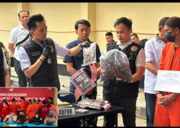 Lindungi Puluhan Ribu Generasi Bangsa, Polda Sumsel Gelar Pemusnahan Barang Bukti Narkotika Skala Besar
