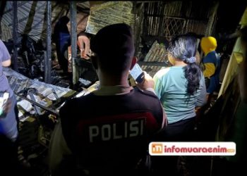Kepolisian Tengah Selidiki Penyebab Kebakaran di Area Sekolah MIN 1 Muara Enim