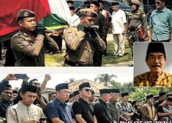 Mantan Bupati Muara Enim Nang Ali Solihin Dimakamkan, Firdaus Hasbulah: Almarhum Sosok Panutan & Sekaligus Guru 