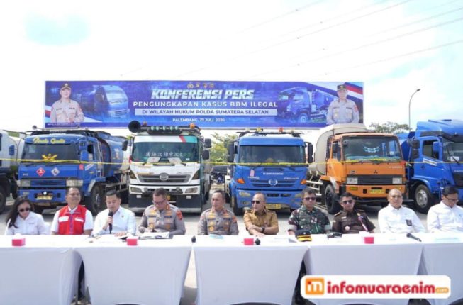 Kapolda Sumsel Ungkap 96 Kasus BBM Ilegal, Tegaskan Dukungan Penuh Ketahanan Energi Nasional