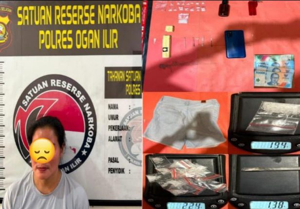 Seorang Perempuan Diamankan Bersama Puluhan Paket Narkotika Siap Edar