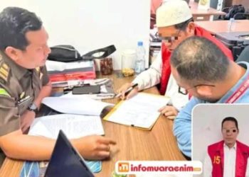 Tersangka & Barang Bukti Perkara Korupsi KUR Mikro Bank Babel Cabang Semendo Muara Enim Diserahkan 