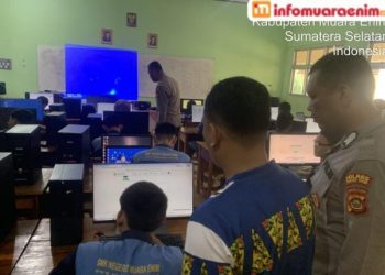 Polres Muara Enim Edukasi “Paham AI” di SMKN 2 Muara Enim, Bekali Pelajar Hadapi Era Digital