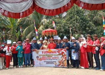 Karnaval Budaya HUT RI ke-81 Tingkat Kecamatan Di Desa Ulak Bandung