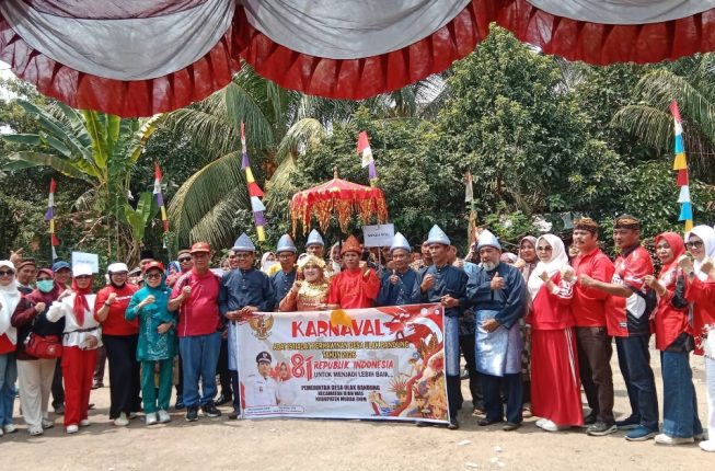 Karnaval Budaya HUT RI ke-81 Tingkat Kecamatan Di Desa Ulak Bandung