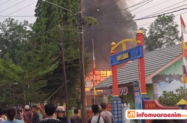 Rumah Warga di Desa Talang Nangka Lembak Alami Kebakaran