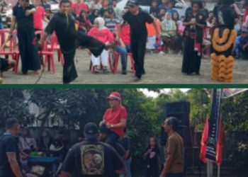 Kuda Lumping Meriahkan HUT RI ke-81 di Graha Merah Muara Enim