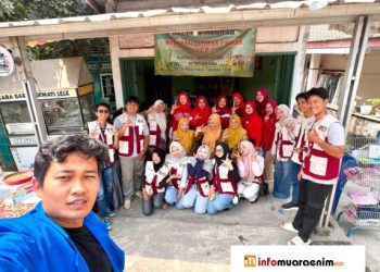 MAHASISWA KKN UNIVERSITAS SERASAN KELOMPOK 1 IKUTI KEGIATAN POSYANDU DI DESA LINGGA