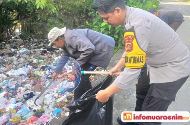 Perkuat Sinergi Kamtibmas, Satgas Gerakan Belida Polres Muara Enim Sambangi Kelurahan & Rumah Ibadah