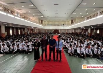 Cegah Radikalisme di Kampus, Tim Densus 88 Sumsel Edukasi 1.700 Mahasiswa Baru UIN Palembang