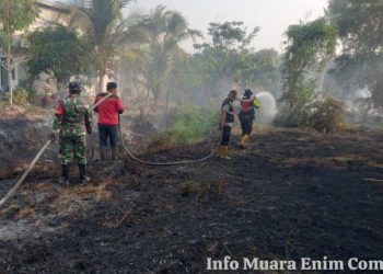 Polda Sumsel Perkuat Respons Karhutla, Personel Tetap Pantau Bara di Lahan Gambut