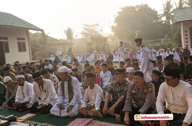 Mohon Hujan & Keberkahan, Polsek Sungai Rotan Hadiri Solat Istisqo