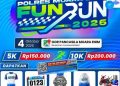 Banjir Hadiah Door Prize! Polres Muara Enim Siap Gelar “FUN RUN” 2026, Ayo Daftar !!