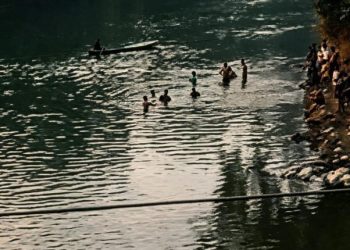 Bocah SMP di Muara Enim Dikabarkan Hanyut di Sungai Lematang Area Desa Kepur Belum Ditemukan 