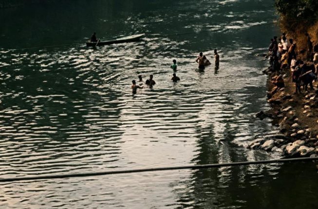 Bocah SMP di Muara Enim Dikabarkan Hanyut di Sungai Lematang Area Desa Kepur Belum Ditemukan