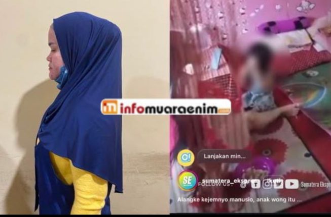 Videonya Sempat Viral, Pelaku Kekerasan Terhadap Balita Diringkus Polda Sumsel