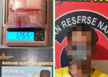 Pria di Desa Sukadana Sungai Rotan Diamankan Berikut 42 Paket Narkotika Jenis Sabu