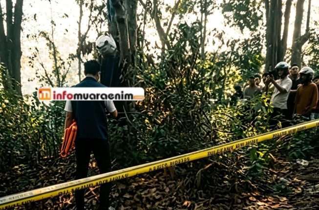 Ditemukan Mayat Dikawasan GOR Muara Enim Tim INAFIS Lakukan Olah TKP