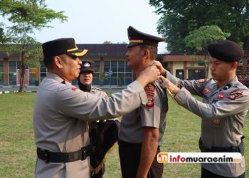 Naik Pangkat Pengabdian, AKP RTM Situmorang Resmi Sandang Pangkat KOMPOL