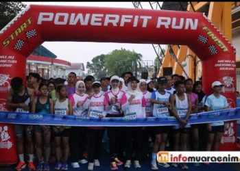 Antusias Masyarakat Ikuti Polres Muara Enim Fun Run, 1.066 Peserta Ramaikan Lintasan