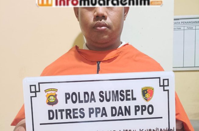 Polda Sumsel Amankan Terduga Pelaku Kasus Kekerasan Seksual Anak Dibawah Umur