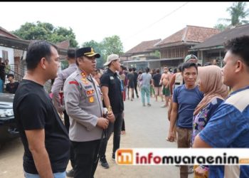 Perang Lawan Narkoba, Team Operasi Gabungan Guncang Desa Berugo Belimbing Muara Enim 