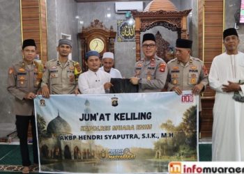 Jum’at Keliling! Polres Muara Enim Hadir Membawa Manfaat & Tunjukkan Tindakan Nyata