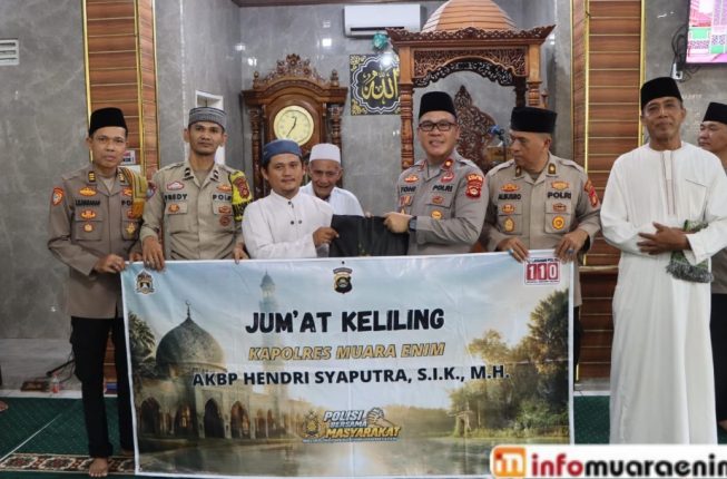 Jum’at Keliling! Polres Muara Enim Hadir Membawa Manfaat & Tunjukkan Tindakan Nyata