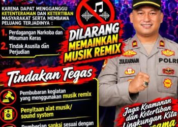 Musik Remix di Hajatan Akan Ditindak, Ini Penegasan & Imbauan Kapolsek Gunung Megang