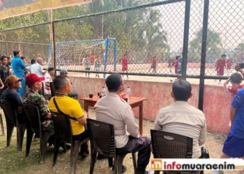 Turnamen Futsal Kades Cup 2026 di Tanjung Muning Gunung Megang Berlangsung Kondusif
