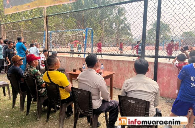Turnamen Futsal Kades Cup 2026 di Tanjung Muning Gunung Megang Berlangsung Kondusif