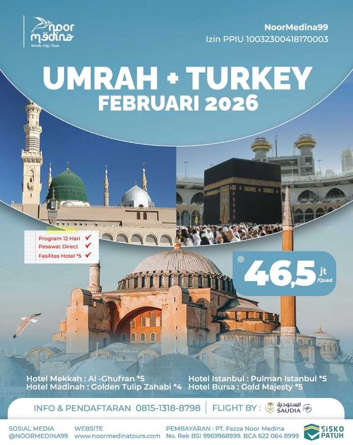 Umrah + Turkey