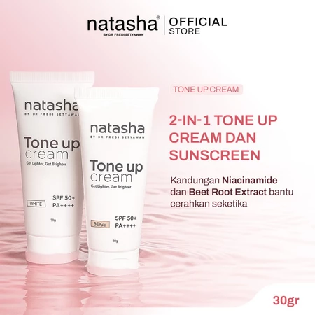 NATASHA BY DR. FREDI SETYAWAN TONE UP CREAM WITH SPF 50+, PA++++ (BEIGE)