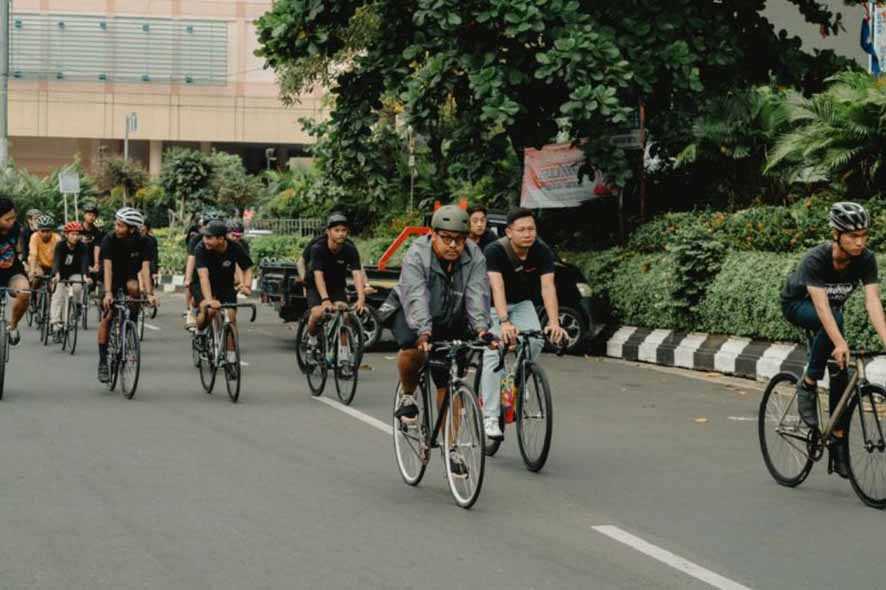 100 Pesepeda Fixie Bakal Ramaikan 'Semarang Dark Race 2024'