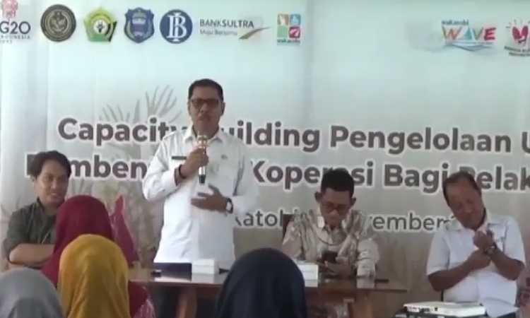 Diberikan Pembinaan, Para Pelaku UMKM Wakatobi Diharapkan Berkembang dan Naik Kelas