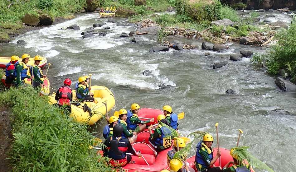 Dorong Sporttourism, Disbudparprov Jatim Gelar Festival Rafting