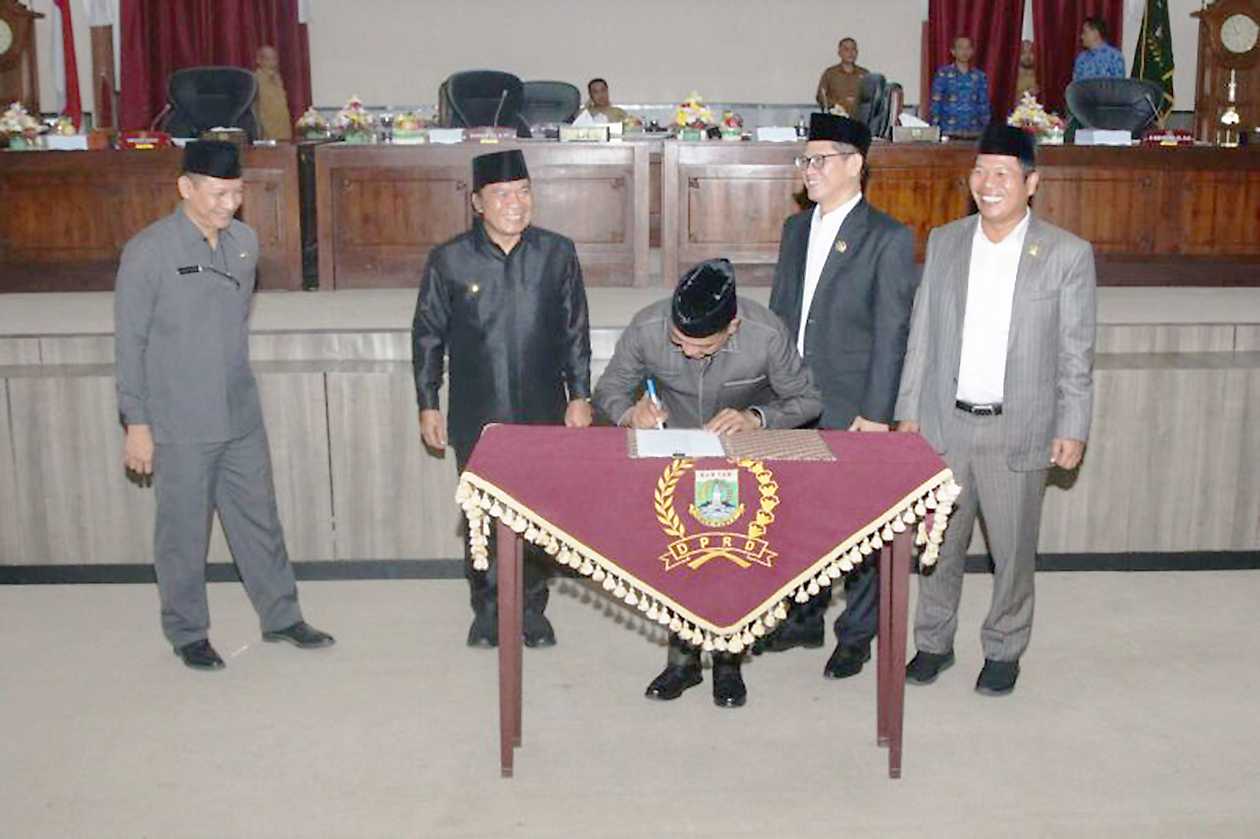 DPRD Setujui RAPBD Banten Rp11,6 Triliun