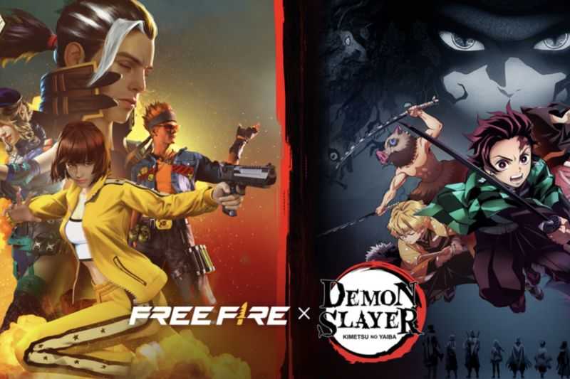 Free Fire Hadirkan Kolaborasi dengan Anime 'Demon Slayer'