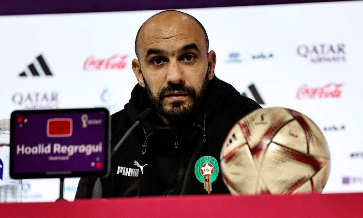 Jelang Lawan Prancis, Pelatih Maroko: Kami Tidak Akan Puas Hanya Mencapai Semifinal Piala Dunia 2022