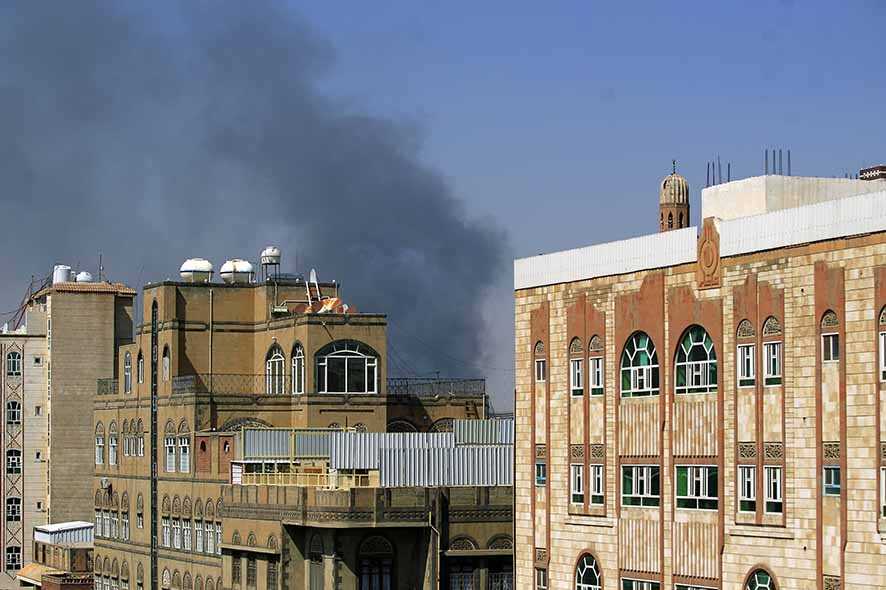 Jet Tempur Koalisi Pimpinan Saudi Gempur Sanaa