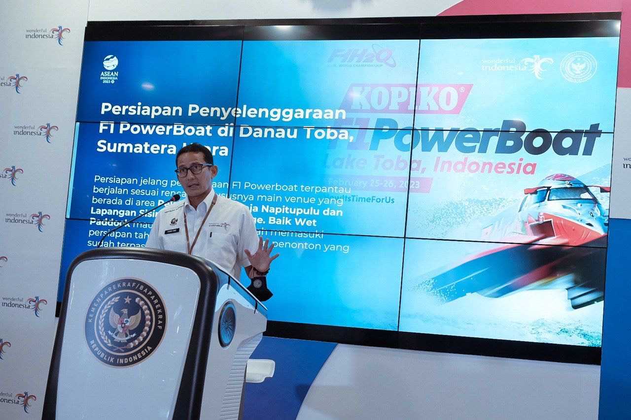 Kemenparekraf Targetkan 25 Ribu Wisatawan Hadiri di F1 PowerBoat
