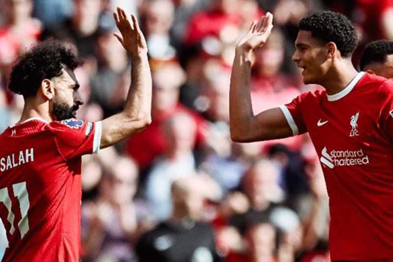 Lanjutan Liga Inggris, Liverpool Tekuk Tottenham Hotspur dengan Skor 4-2
