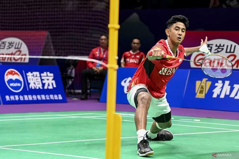 Pemain Tunggal Putra Indonesia Alwi Belajar Soal Daya Juang Tinggi dalam Debut Piala Thomas