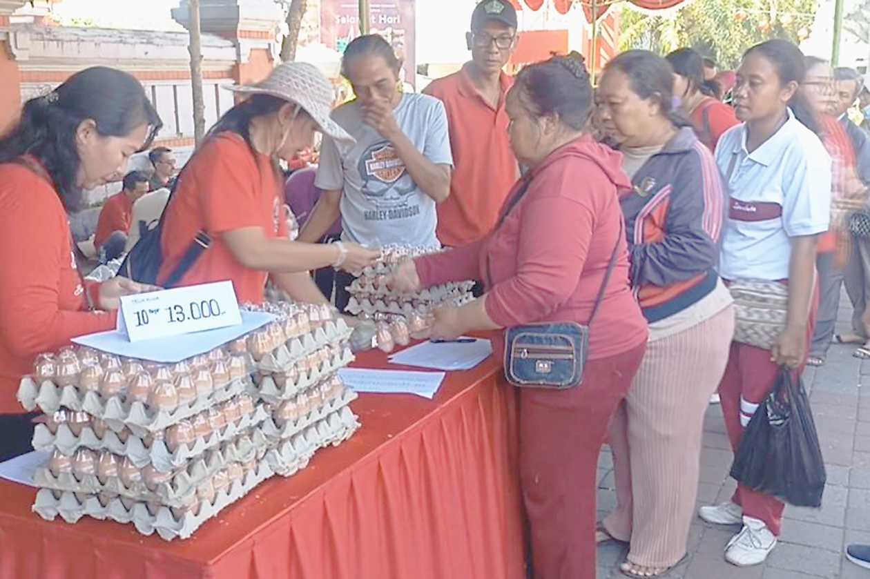 Pemkab Tabanan Adakan Pasar Murah Sambut Hari Raya Galungan