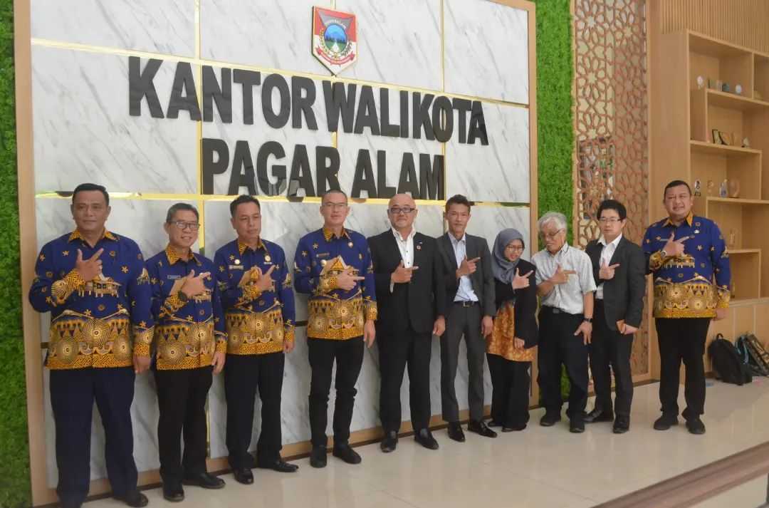 Pemkot Pagar Alam Berkolaborasi dengan Perusahaan Jepang Dorong Green Housing
