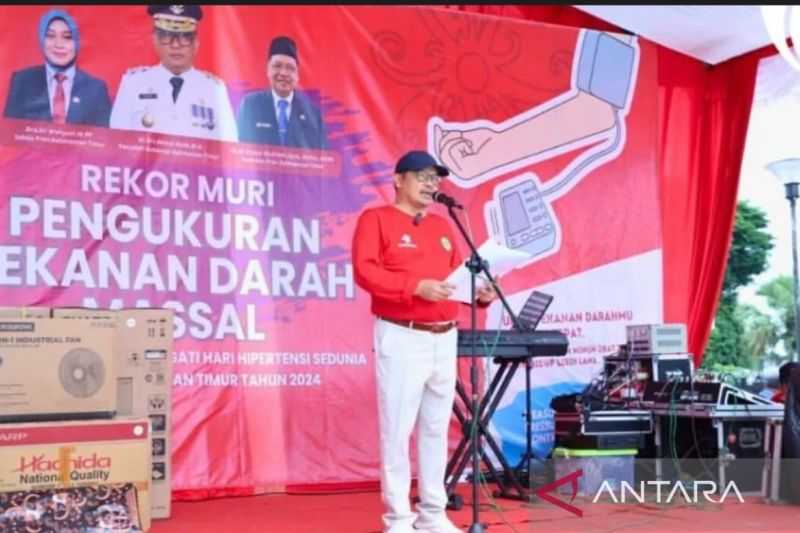 Pemprov Kaltim Kampanye Hidup Sehat Cegah Hipertensi
