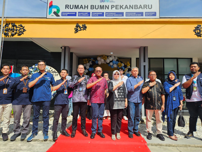 Peresmian Rumah BUMN Pekanbaru, Langkah Pasti Berdayakan UMKM Lokal