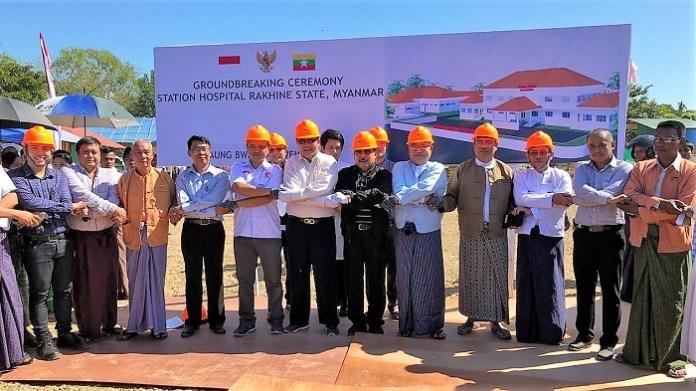 Pembangunan RS Indonesia di Rakhine Dimulai